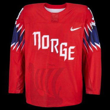Maglia hockey Norvegia Olimpiadi Pyeongchang 2018