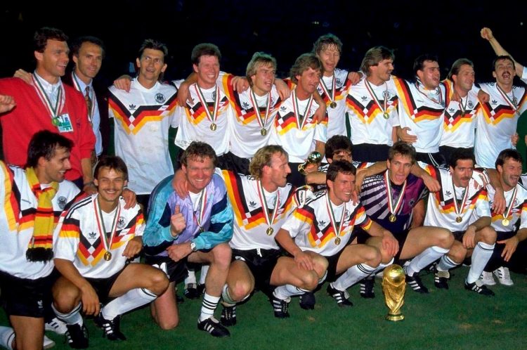 La Germania ai Mondiali del 1990