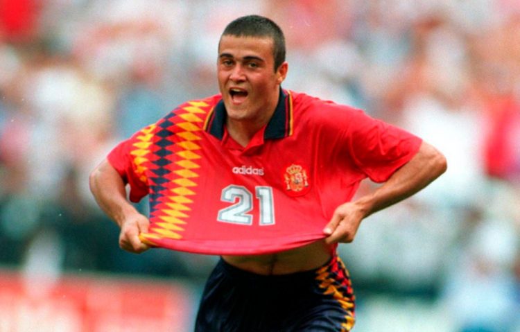 Luis Enrique, maglia Spagna 1994 Mondiali USA