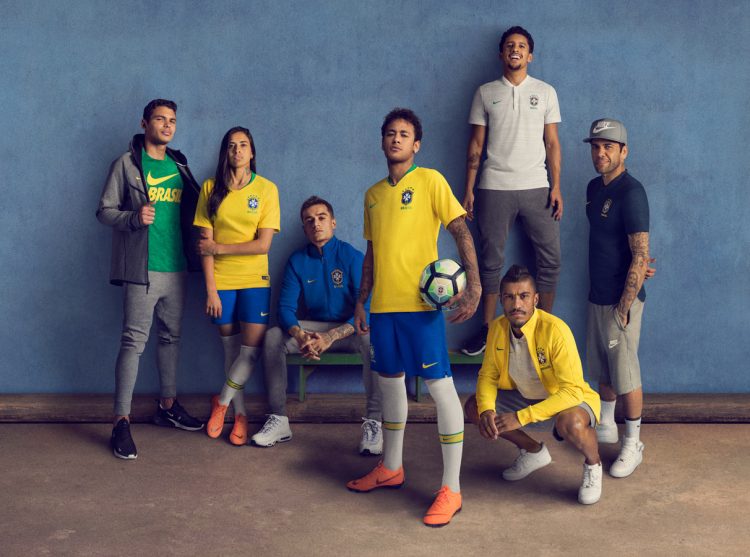 Presentazione maglie Brasile mondiali 2018 Nike