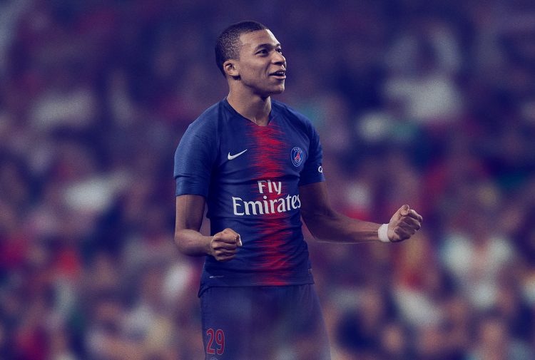 Mbappè divisa Paris Saint-Germain 2018-19