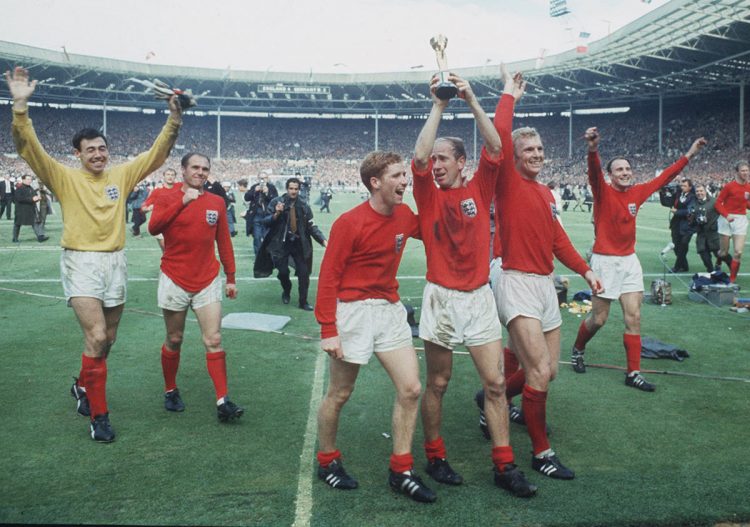 Inghilterra in trionfo ai Mondiali 1966