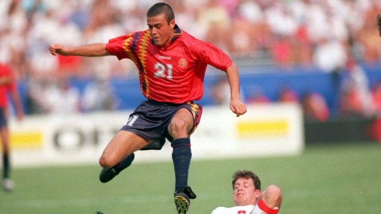 Maglia Spagna 1994 Mondiali - Luis Enrique
