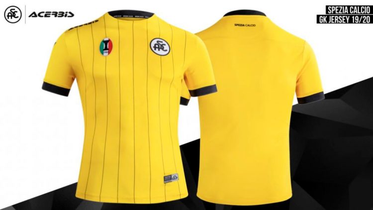 Maglia gialla portiere Spezia 2019-2020