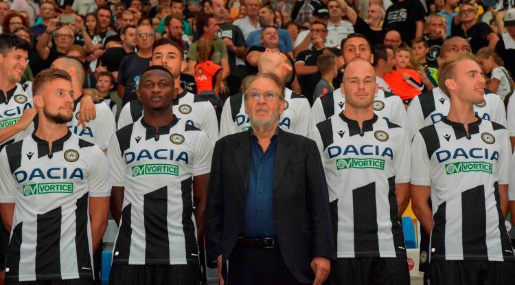 Presentazione Udinese 2019-2020 in Curva Nord