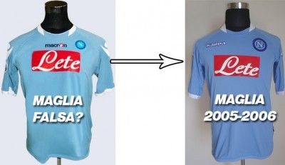 Confronto tra maglie del Napoli Confronto tra maglie del Napoli