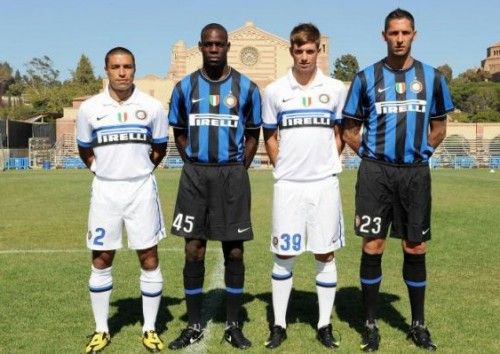 Le tre nuove divise dell'Inter 2009-2010