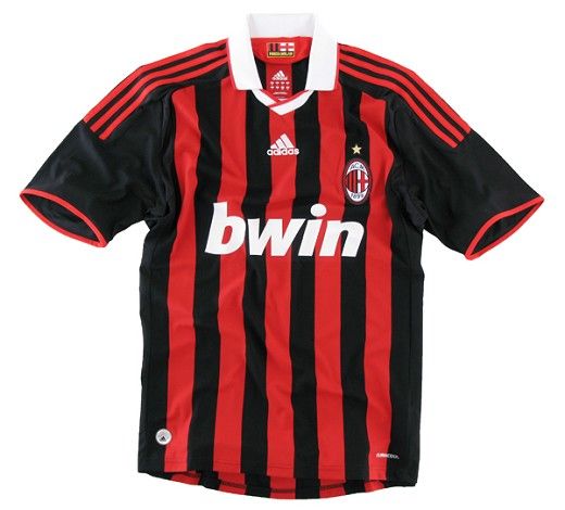 Prima maglia del Milan 2009-2010