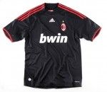La terza maglia del Milan 2009-2010 La terza maglia del Milan 2009-2010