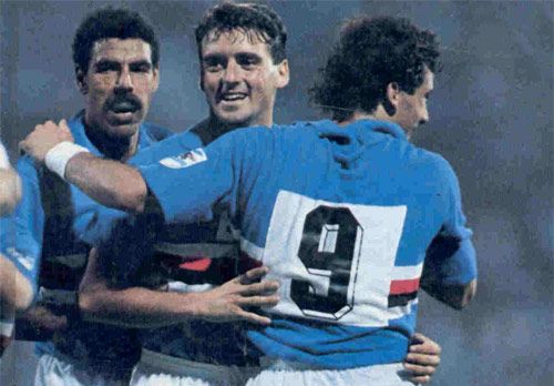 Vialli e Mancini ai tempi della Sampdoria