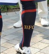 Calzettoni blu per la prima divisa Calzettoni blu per la prima divisa