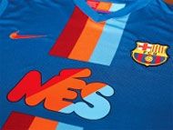 Dettaglio maglia Barcellona Gamper 2009