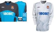 Le due maglie dei portieri del West Ham 09-10 Le due maglie dei portieri del West Ham 09-10