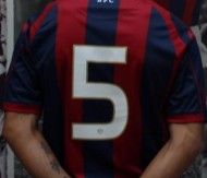 Il contorno dorato del numero Il contorno dorato del numero