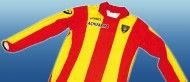 Prima maglia del Lecce 09-10 Prima maglia del Lecce 09-10