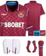 Prima maglia Home West Ham 2009-2010 Prima maglia Home West Ham 2009-2010