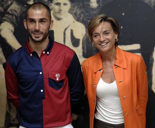 Menarini e Di Vaio divisa Bologna 100 anni