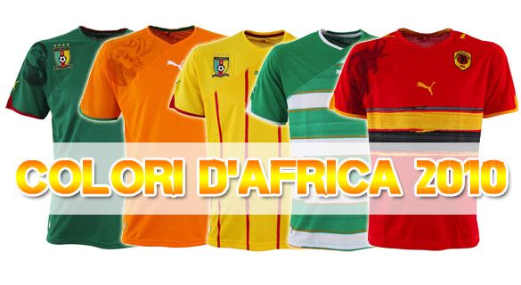 Maglie Coppa Africa 2010