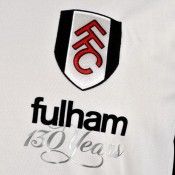 Logo del Fulham con la scritta commemorativa Logo del Fulham con la scritta commemorativa