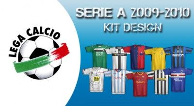 Disegni 2009-2010 delle maglie di Serie A Disegni 2009-2010 delle maglie di Serie A