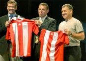 La presentazione della nuova maglia del Paraguay