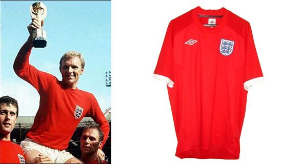 Anteprima maglia Inghilterra 2010