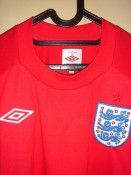 La maglia dell'Inghilterra da trasferta