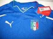 Maglia Italia azzurra 2010 - Colletto