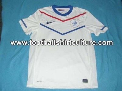 Maglia bianca Olanda 2010