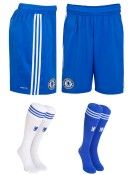 Calzoncini e calzettoni Chelsea 2010-11