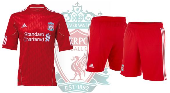Liverpool Adidas maglia 2010-2012