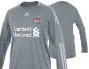 Maglia da portiere grigia Liverpool