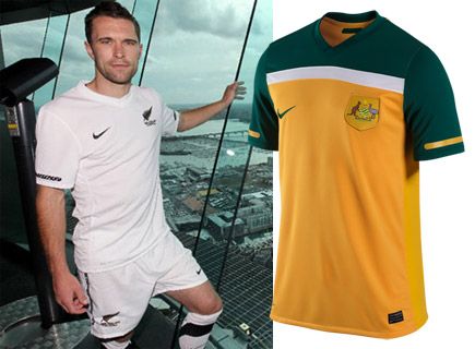 Nuova Zelanda e Australia maglie 2010-2012