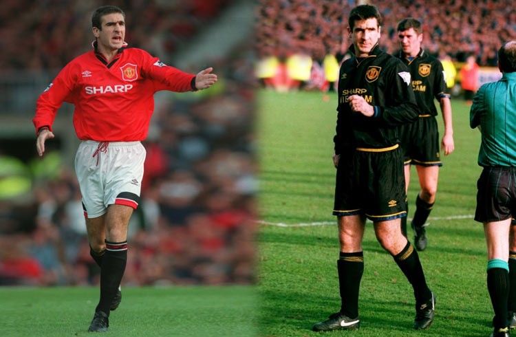 Cantona, maglie Manchester United