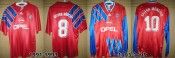 Maglie Bayern Monaco dal 1991 al 1995