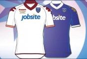Il disegno della maglia del Portsmouth per la finale di FA Cup