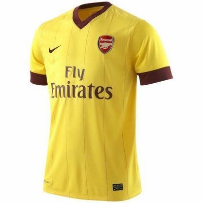 Maglia Arsenal da trasferta 2010-2011 Nike