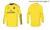 Maglia Milan portiere gialla 2010-11