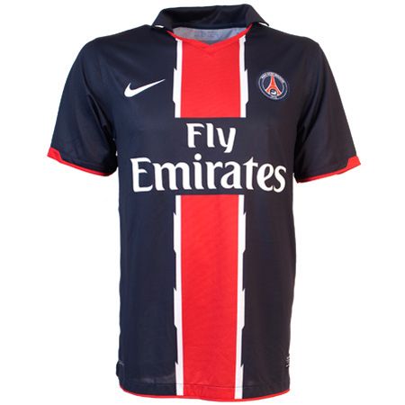 Seconda maglia Paris Saint-Germain 2010-11, torna la banda r