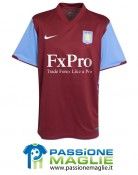 La nuova maglia dell'Aston Villa per le partite in casa griffata Nike Maglia Aston Villa home 2010-2011