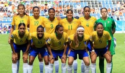 La maglia della nazionale brasiliana femminile 2010 Nazionale brasiliana femminile