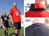 Dettagli maglia Rennes 2010-2011
