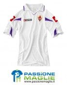 Divisa away della Fiorentina, bianca con inserti viola Seconda maglia Fiorentina 2010-2011