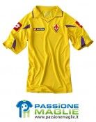 Terza casacca gialla e viola per la Fiorentina Terza maglia Fiorentina