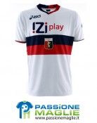 Casacca da trasferta del Genoa, bianca con banda rossoblù Seconda maglia Genoa 2010-2011