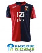 Divisa casalinga del Genoa con lo sponsor Izi Play Prima maglia Genoa 2010-2011