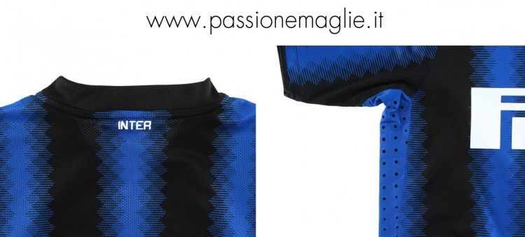 Inserti in mesh maglia Inter