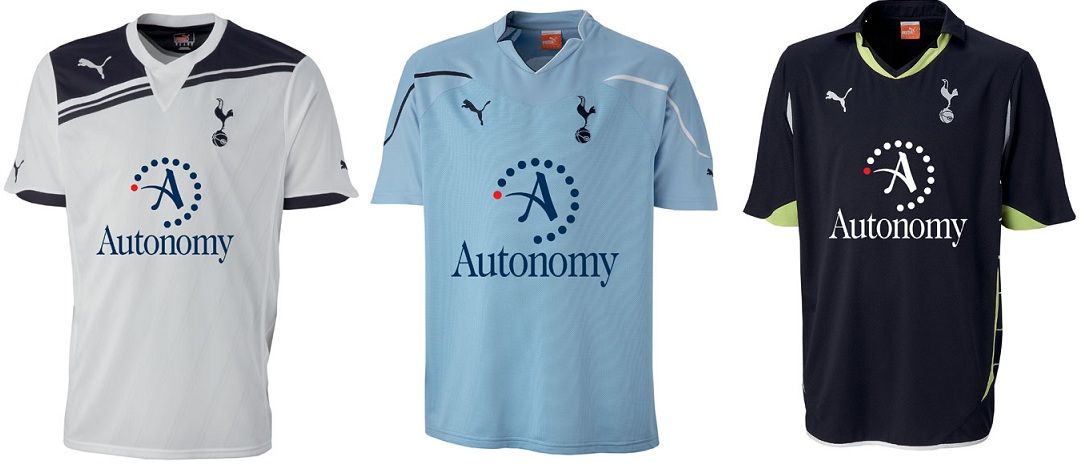 Divise Tottenham 2010-2011