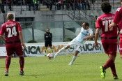 Un'immagine di Livorno-Lazio del 2009-2010