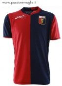 La prima maglia rossoblù del Genoa 2010-2011 Maglia Genoa 2010-2011 prima